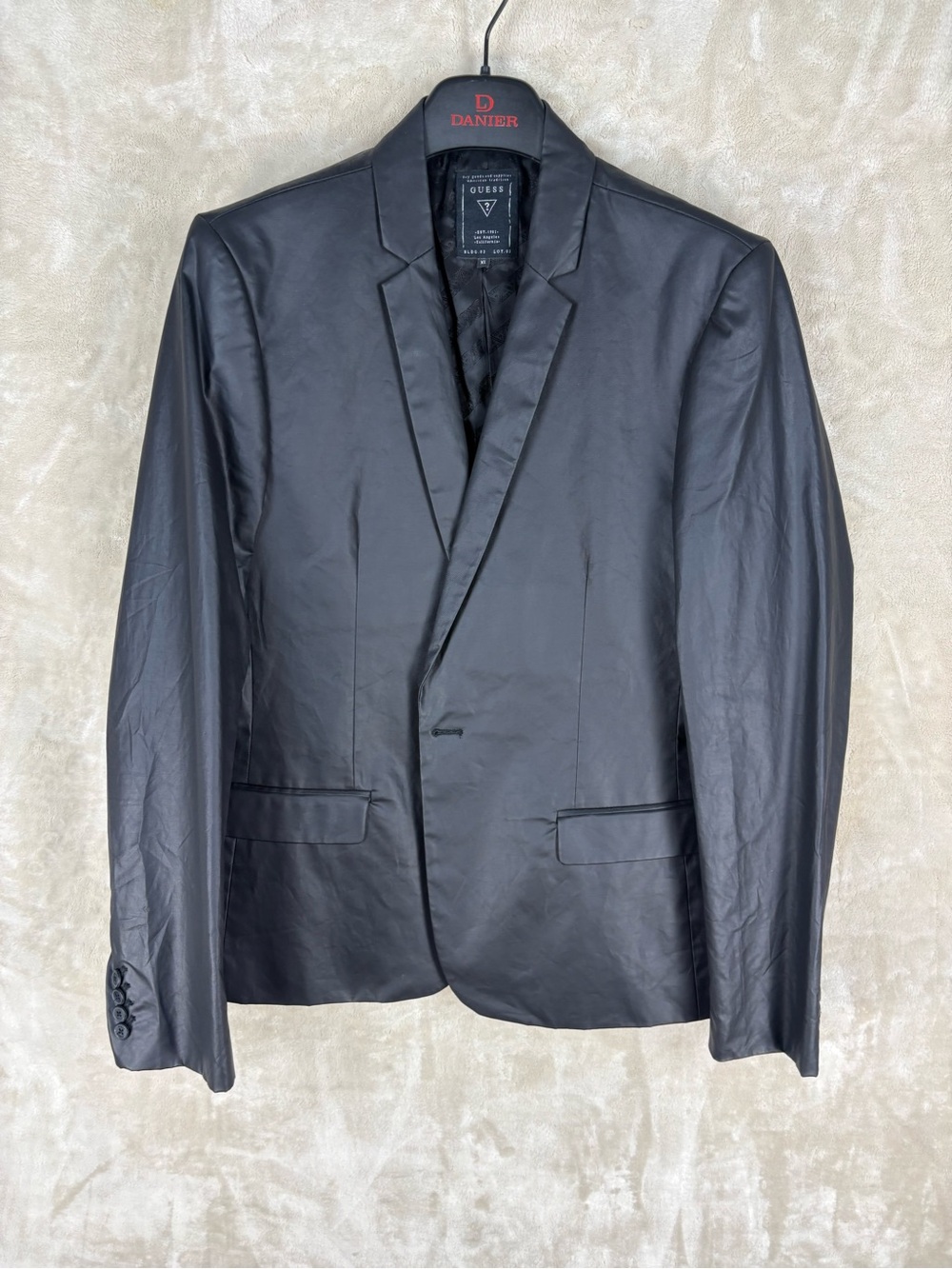 Guess Black Blazer - Men's Single-Breasted Sport Coat